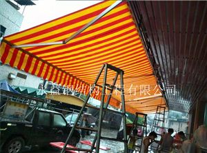 東莞定制推拉雨棚倉庫推拉蓬大型物流移動推拉棚排檔推拉篷戶外帳篷 曲臂遮陽篷